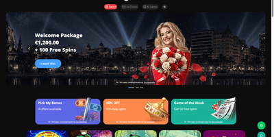 bCasino site preview