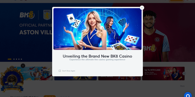 BK8 site preview