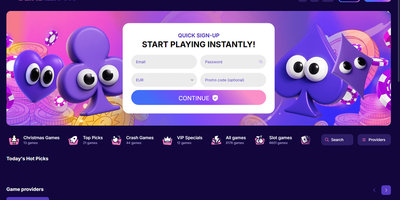Blind Luck site preview