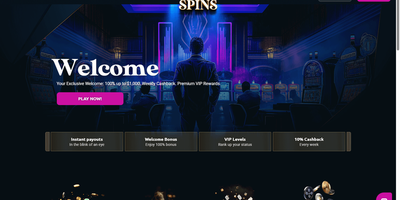 Vista previa del sitio de Blockspins