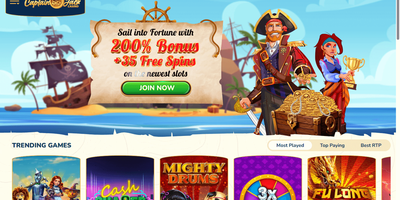 Captain Jack site preview