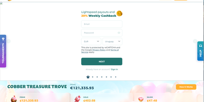 Cobber site preview