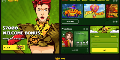 ComicPlay site preview