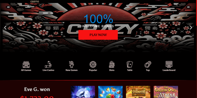 Crazy Luck site preview