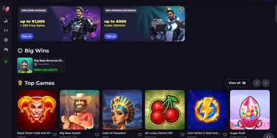 CryptoLeo site preview