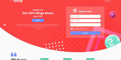 Dotty Bingo site preview