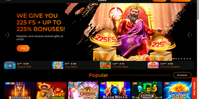 Fortune Clock site preview