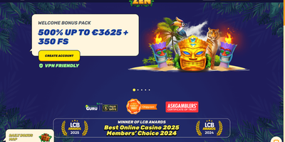 Gamblezen site preview