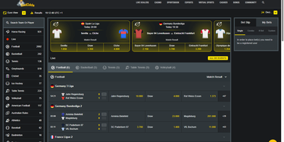 God Odds site preview