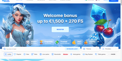 IceCasino site preview