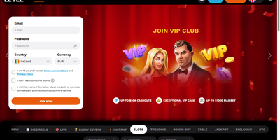 LevelUp site preview