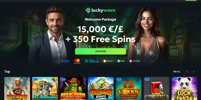 LuckyWave site preview