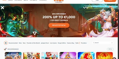 MoiCasino site preview
