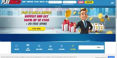 PlayJango site preview