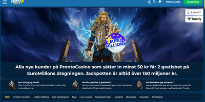 Prévia do site de Pronto