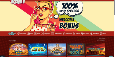 RANT site preview