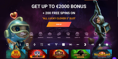 RickyCasino site preview