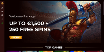 Romancasino site preview