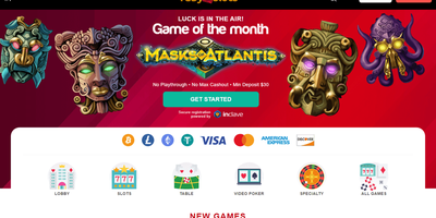 Ruby Slots のサイトプレビュー