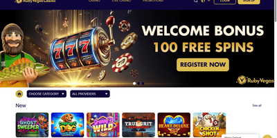 Ruby Vegas site preview
