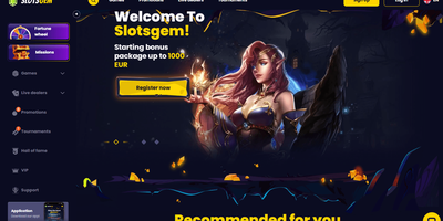 SlotsGem site preview