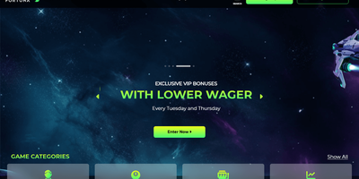 Space Fortuna site preview