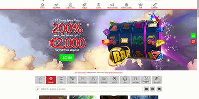Spin Station site preview