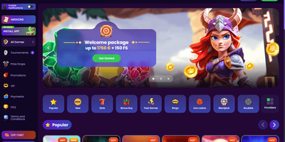Spinando site preview