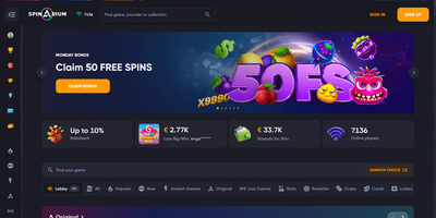 Spinarium site preview
