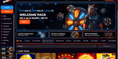 Spinch site preview
