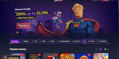 SpinLander site preview