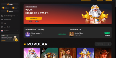 Spinstar site preview