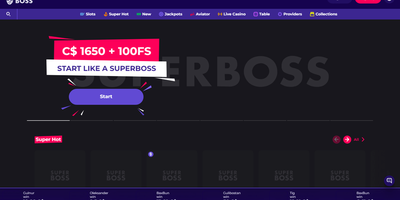 SuperBoss site preview