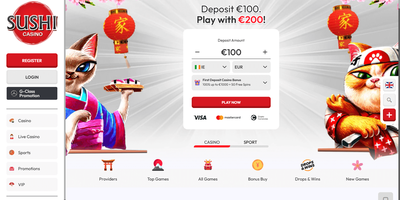 Sushi site preview