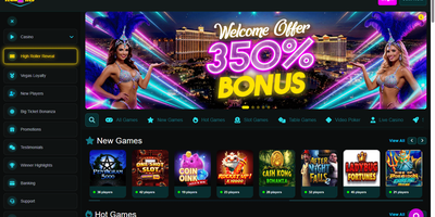 Vegas2Web site preview