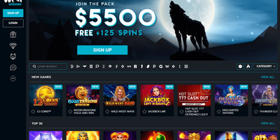 Превью сайта Wolf Winner